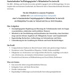 Sozialarbeiter*in/Pädagogische*r Mitarbeiter*in (m/w/d)
