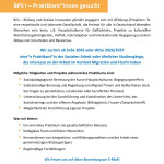 BPS I – Praktikant*innen gesucht